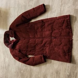 LL Bean Quilted Down Coat
